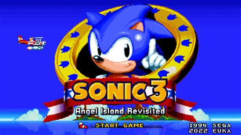 Sonic 3 Tittle Screen Mania Styled Sonic 3 Air Mods