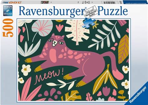 Ravensburger Puslespill Brikker Trendy Katt