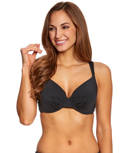 Jantzen Signature Solid Ots Underwire Bikini Top Ddd Cup At