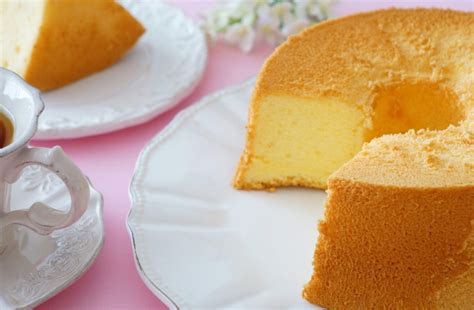 Delicious And Fluffy Recipe Honey Citron Tea Chiffon Cake