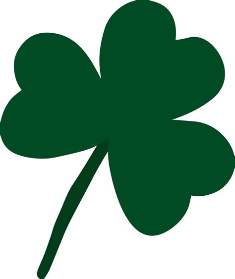 St Patrick S Day Shamrock Hand Drawn Style Png