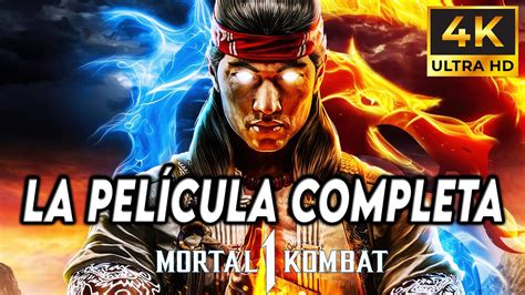 Mortal Kombat 1 La Película Completa En Español Latino 4k 60fps Youtube