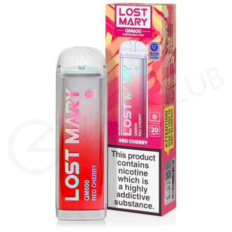 Red Cherry Lost Mary Qm Vape Puffs For