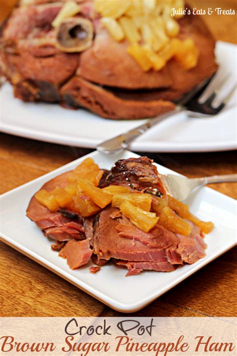 Crock Pot Brown Sugar Pineapple Ham My Recipe Magic