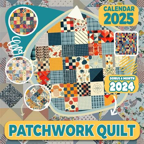 Quilt Calendar 2025 With Patterns Vinny Jessalyn