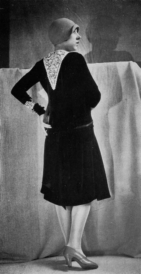 Robe D Apres Midi 1928 Les Modes Paris October 1928 Si Flickr