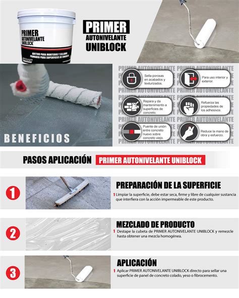 PRIMER AUTONIVELANTE UNIBLOCK GAL The Home Depot México