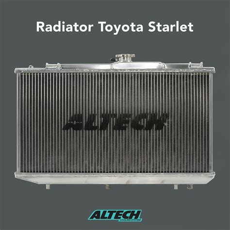 Altech Radiator Toyota Starlet EP82 GT Full Size Kapsul Turbo