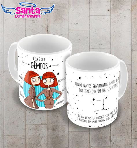 Caneca Signos G Meos Personalizada Elo Produtos Especiais