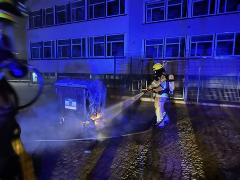 Einsatzbericht Containerbrand