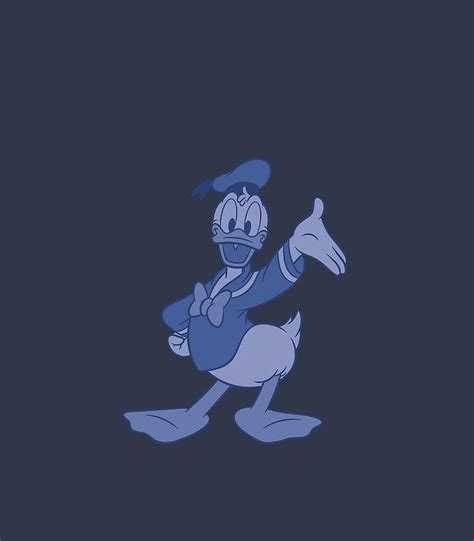 Disney Mickey And Friends Donald Duck Tonal Digital Art By Johnnh Izabe