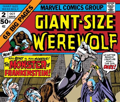 Giant Size Werewolf By Night 1974 2 Comic Issues Marvel