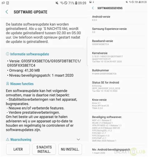 Kijk Daar Is De Samsung Galaxy S Update Van Maart