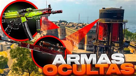 GANE CON LAS ARMAS OCULTAS DE REBIRTH WARZONE UBICACIONES YouTube