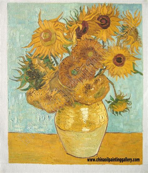 Famous Sunflower Painting Was Made By - SUNFLOWER