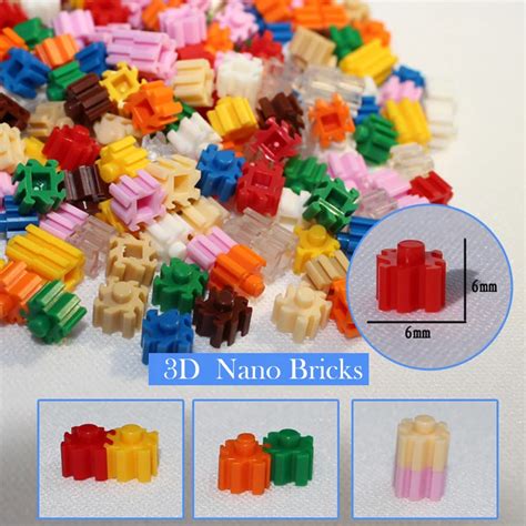 Mini Blocs De Construction En Briques Pour Enfants Pi Ces X