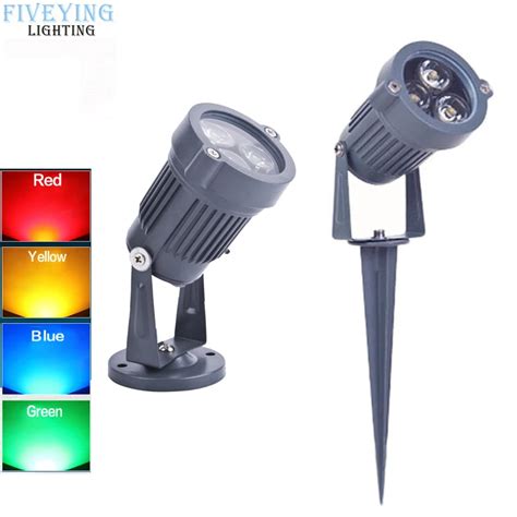 Outdoor AC85 265V LED Lawn Lamp 3W 9W Waterproof IP65 Garden Lamp Bulb