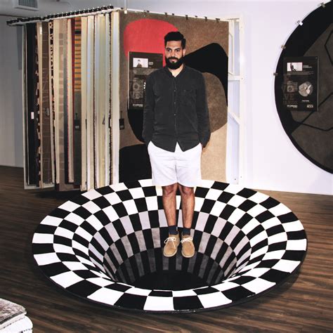 Ce Tapis Cr E Une Illusion D Optique Tonnante Dans Votre Salon