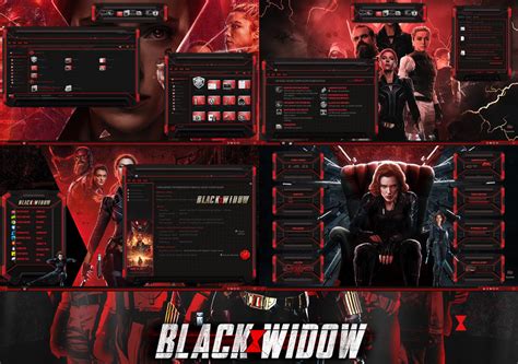 Black Widow Premium Theme For Windows 10 By Protheme On Deviantart