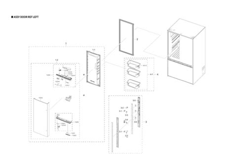 Samsung Rf28t5f01sraa 00 Refrigerator Partswarehouse