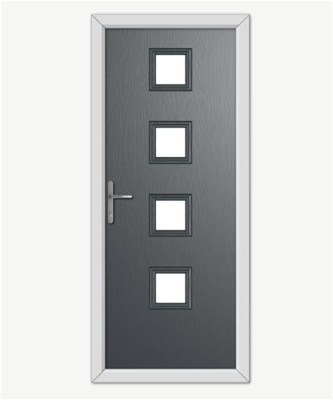 Hamilton Anthracite Grey Composite Door Build Your Own Door