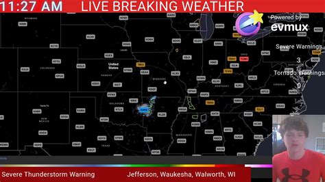 Enhanced Risk Severe Storms Live Coverage Youtube