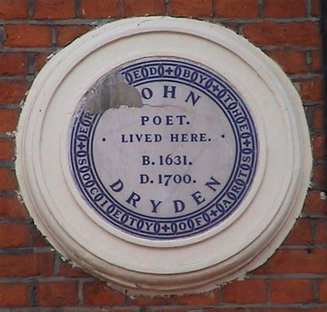 John Dryden : London Remembers, Aiming to capture all memorials in London