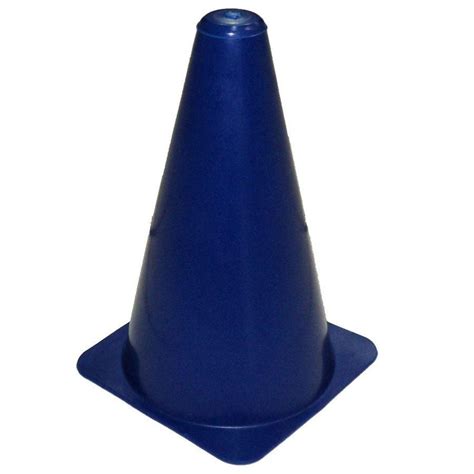 Cone Plastcor De Plástico Flexível 23 Cm Azul Netshoes