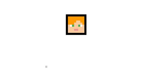 Minecraft Face Alex Pixel Art