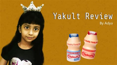 Yakult Probiotic Benefits Review By Adya Youtube