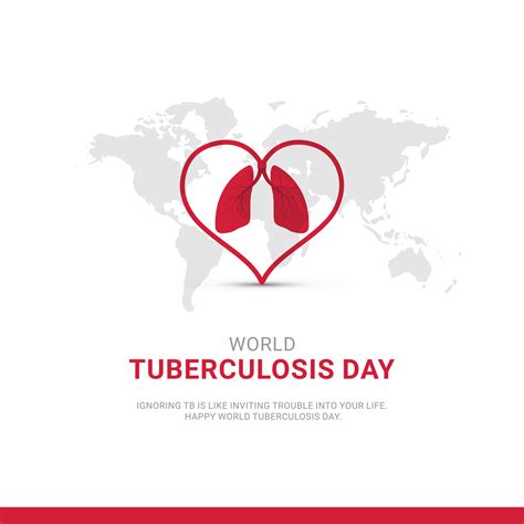 World Tuberculosis Day Creative Social Media Post Vector Art