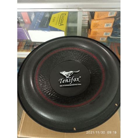 Jual Subwoofer Tensfox Inch Double Magnet Shopee Indonesia