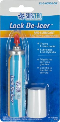 Subzero Lock De Icer And Lubricant 1 Ct Kroger