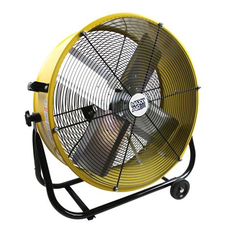 Shop Maxxair 24 In 2 Speed High Velocity Fan At