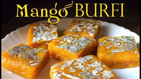 Mango Burfi Recipe How To Make Mango Burfi At Home आम नारियल की