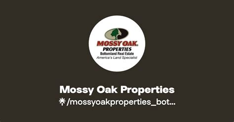 Mossy Oak Properties Instagram Facebook TikTok Linktree