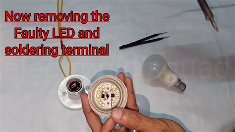 How To Repair Led Bulb At Home Led Bulb Repair Youtube