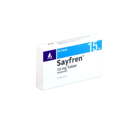 Aripiprazole Sayfren Mg Mg Mg Mg Rx Medicine For World