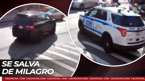 Conductor casi asesina una infante tras huir de la policía Cachicha