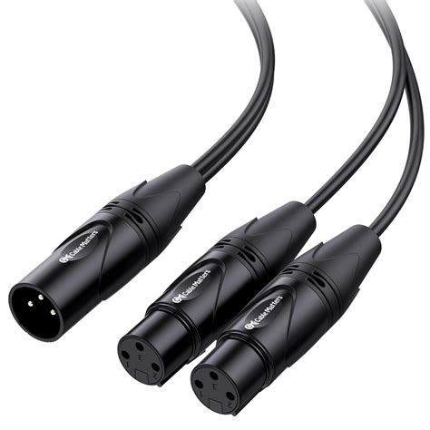 Cable Matters Câble répartiteur XLR symétrique 0 5 m cable en y xlr