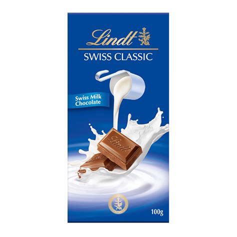 Chocolate Lindt Swiss Classic Milk G