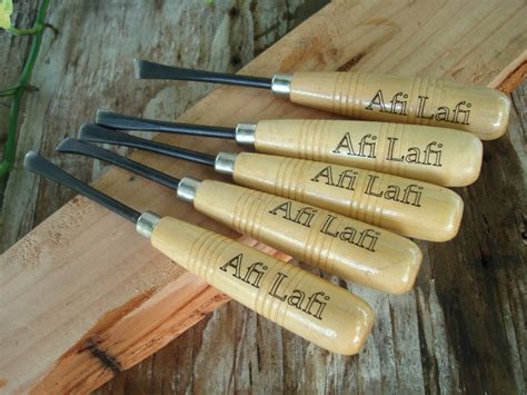 Personalized 5 PCS Wood Working Tool Carving Chisels Tools | Etsy