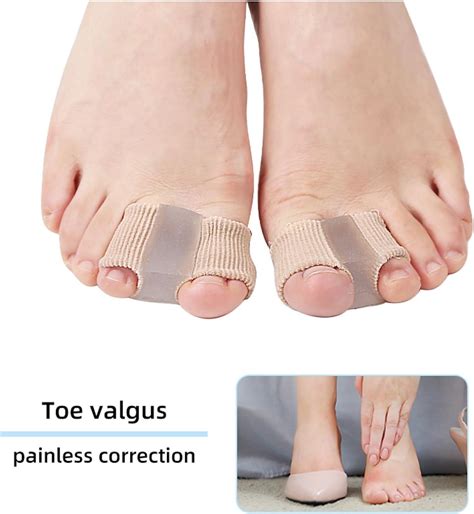 Bunion Corrector Toe Separator Soft Fiber Pairs