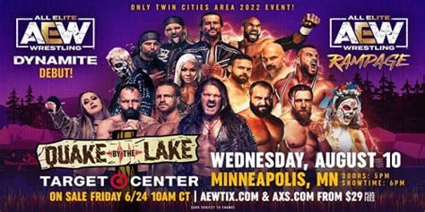 AEW Dynamite 22 de Junio 2022 Repetición y Resultados LATINLUCHAS