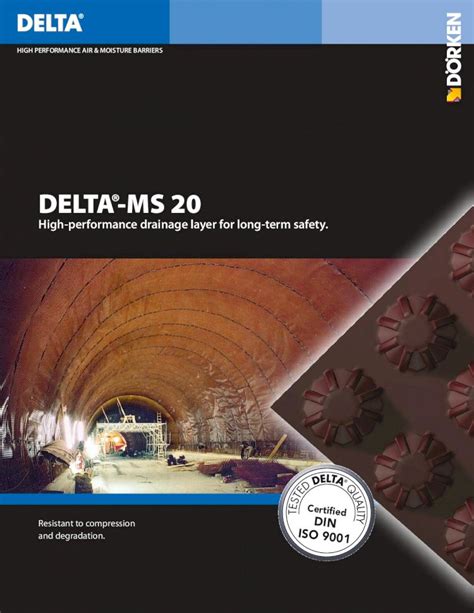 Pdf Delta® Ms 20€¦ · Problems In Tunnel Construction Available With