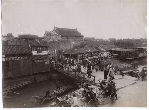 C 1880s Xinbeimen New North Gate Shanghai Photo Old Shanghai