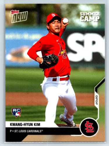 Kwang Hyun Kim Topps Now Road To Opening Day Summer Camp Rc