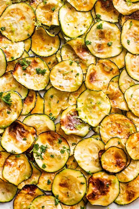 Quick And Easy Air Fryer Zucchini Crisps With Chipotle And Lime Diethood