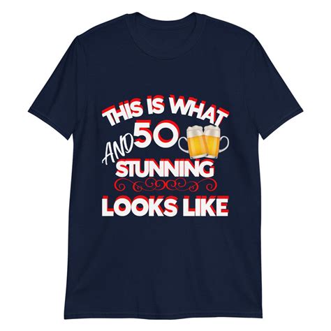 Men's Funny 50th Birthday T Shirt This is What 50 Looks - Etsy