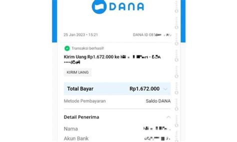 Cara Membedakan Bukti Transfer DANA Palsu Vs Asli Surewi Wardrobe